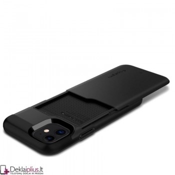 Spigen Slim Armor Cs dėklas - juodas (Apple Iphone 12 Mini)